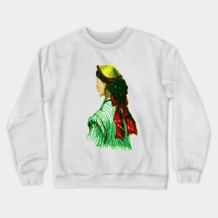 Beatiful lady Crewneck Sweatshirt